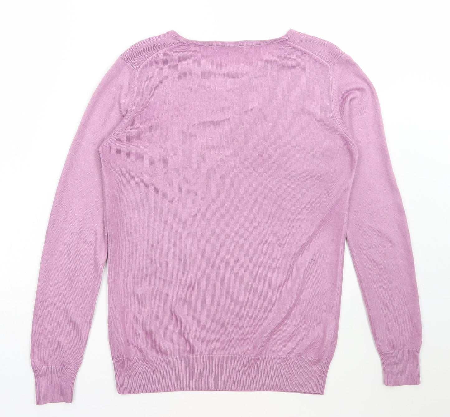 Womens UK Size 8 Marks and Spencer Purple Pullover Jumper