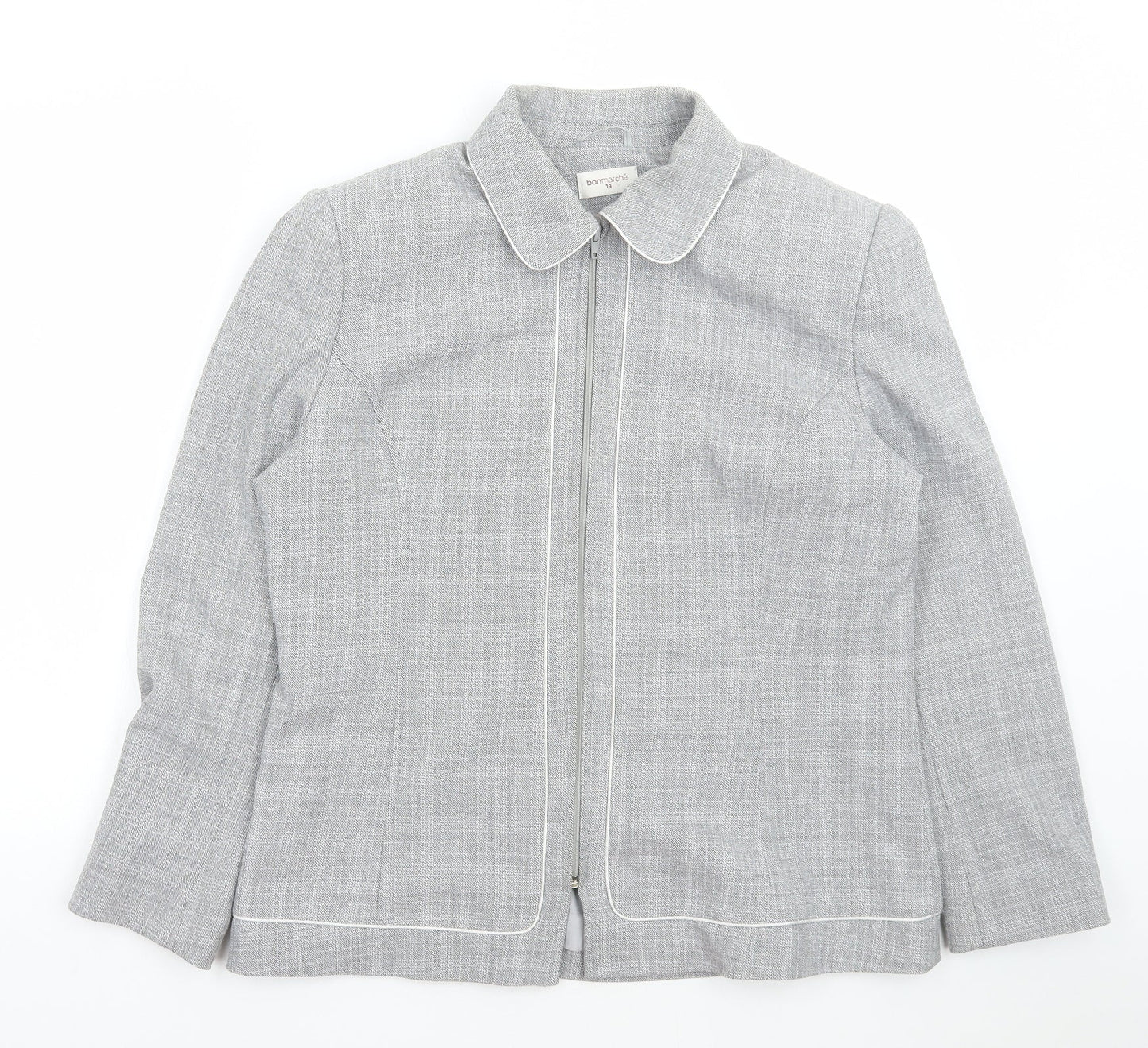 Womens UK Size 14 Bonmarché Grey Jacket