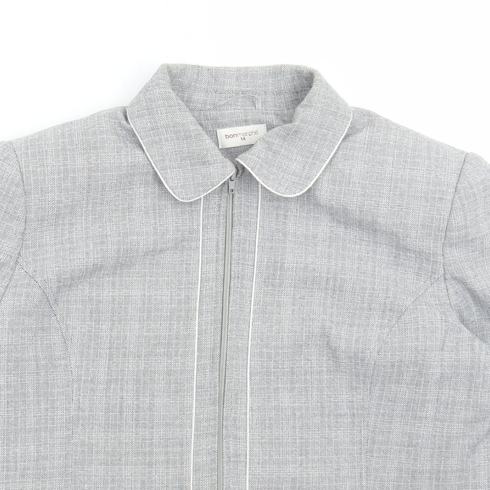 Womens UK Size 14 Bonmarché Grey Jacket