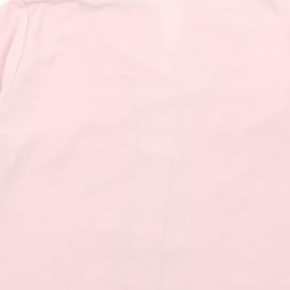 Womens UK Size 14 FOSBY Pink Basic Button-Up
