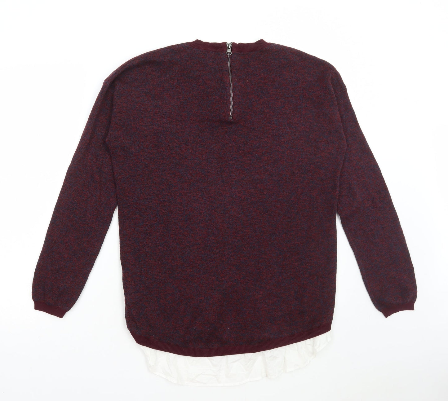 Womens UK Size 14 NEXT Red Pullover Jumper