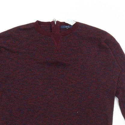 Womens UK Size 14 NEXT Red Pullover Jumper