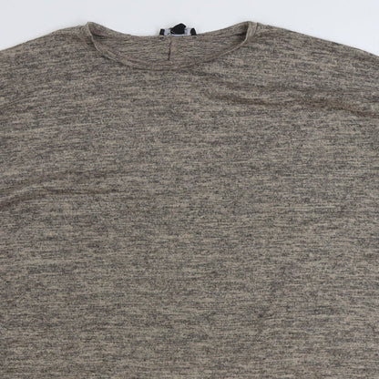 Womens UK Size M New Look Beige Pullover Jumper