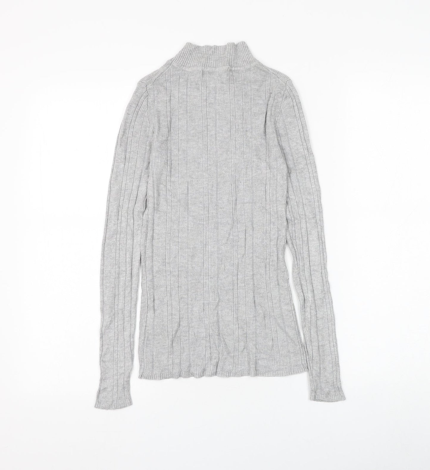 Womens UK Size 10 Atmosphere Grey Pullover Jumper