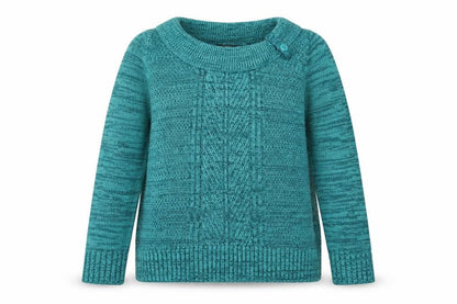 Womens UK Size S Bonmarché Blue Pullover Jumper