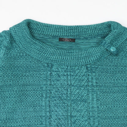 Womens UK Size S Bonmarché Blue Pullover Jumper