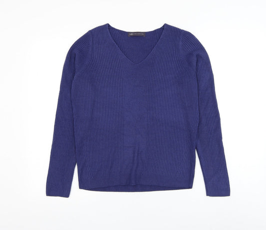 Womens UK Size 10 Marks and Spencer Blue Pullover Jumper