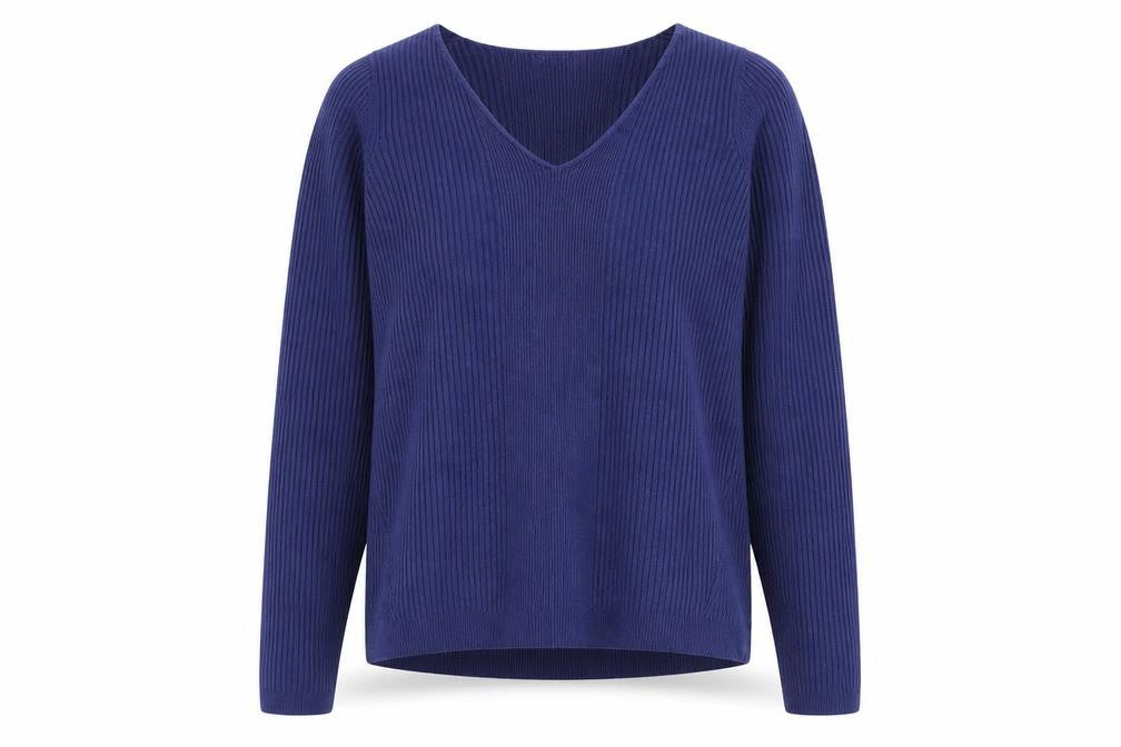Womens UK Size 10 Marks and Spencer Blue Pullover Jumper