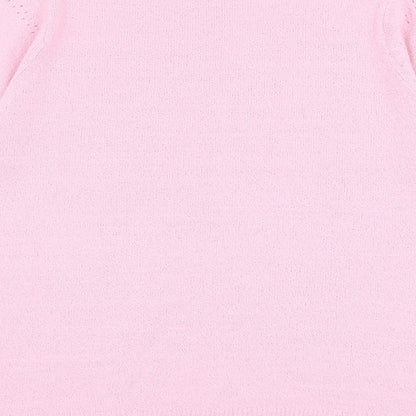 Womens UK Size 14 Berkertex Pink Pullover Jumper