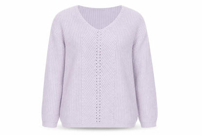Womens UK Size S Peacocks Purple Pullover Jumper