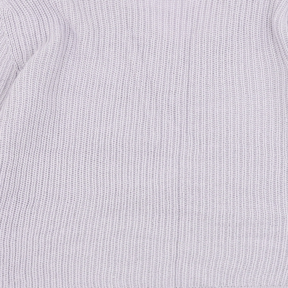 Womens UK Size S Peacocks Purple Pullover Jumper