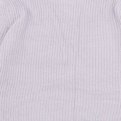 Womens UK Size S Peacocks Purple Pullover Jumper