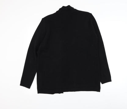 Womens UK Size M Me Black Cardigan Jumper