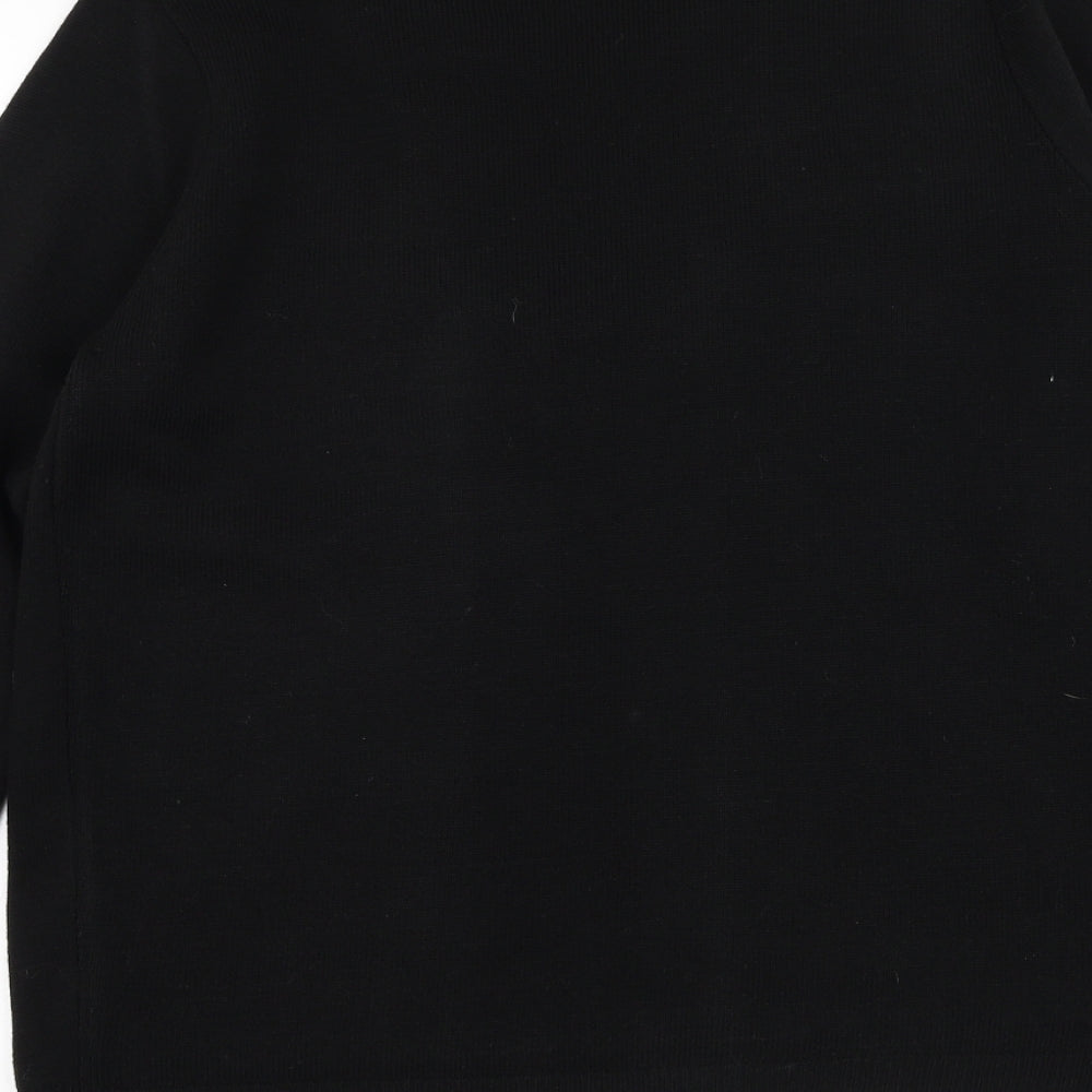 Womens UK Size M Me Black Cardigan Jumper