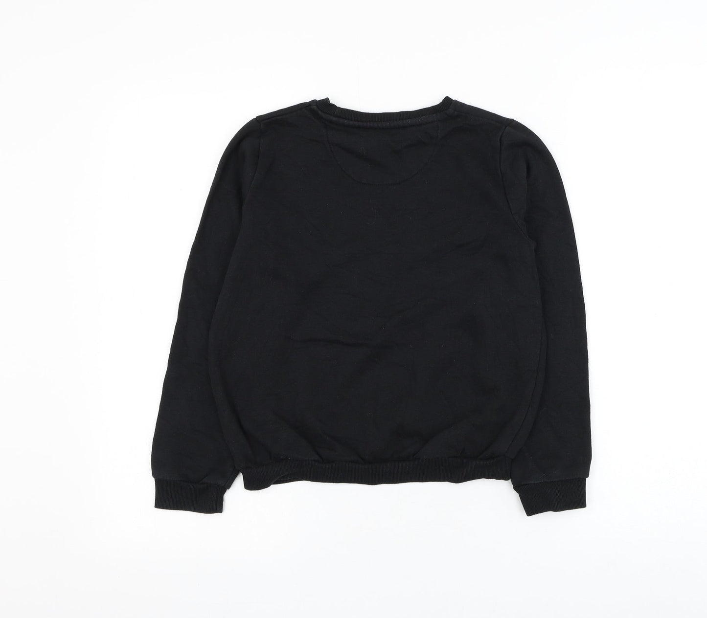 Primark Boys Black Cotton Pullover Sweatshirt Size 10-11 Years Pullover - Tokyo
