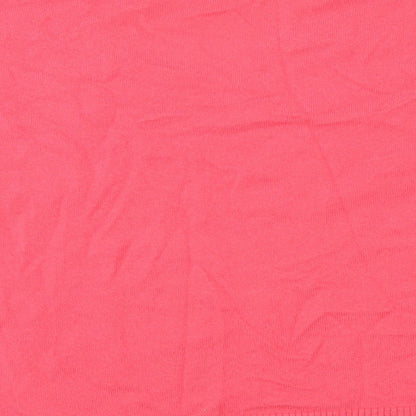 MAX&Co. Womens Pink V-Neck Acrylic Pullover Jumper Size 14