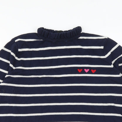 Womens UK Size 14 M&Co Blue Pullover Jumper