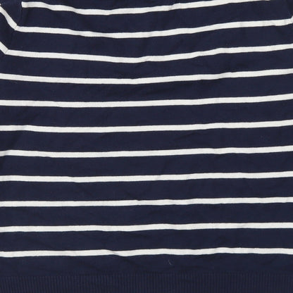 Womens UK Size 14 M&Co Blue Pullover Jumper