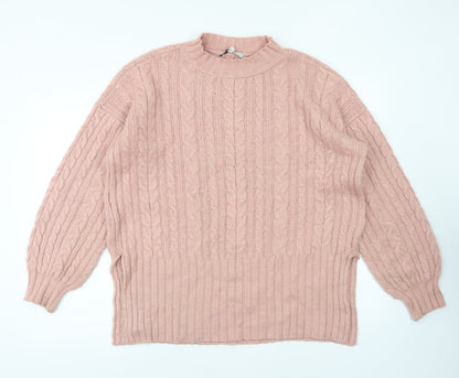 Womens UK Size M NEXT Pink Pullover Jumper