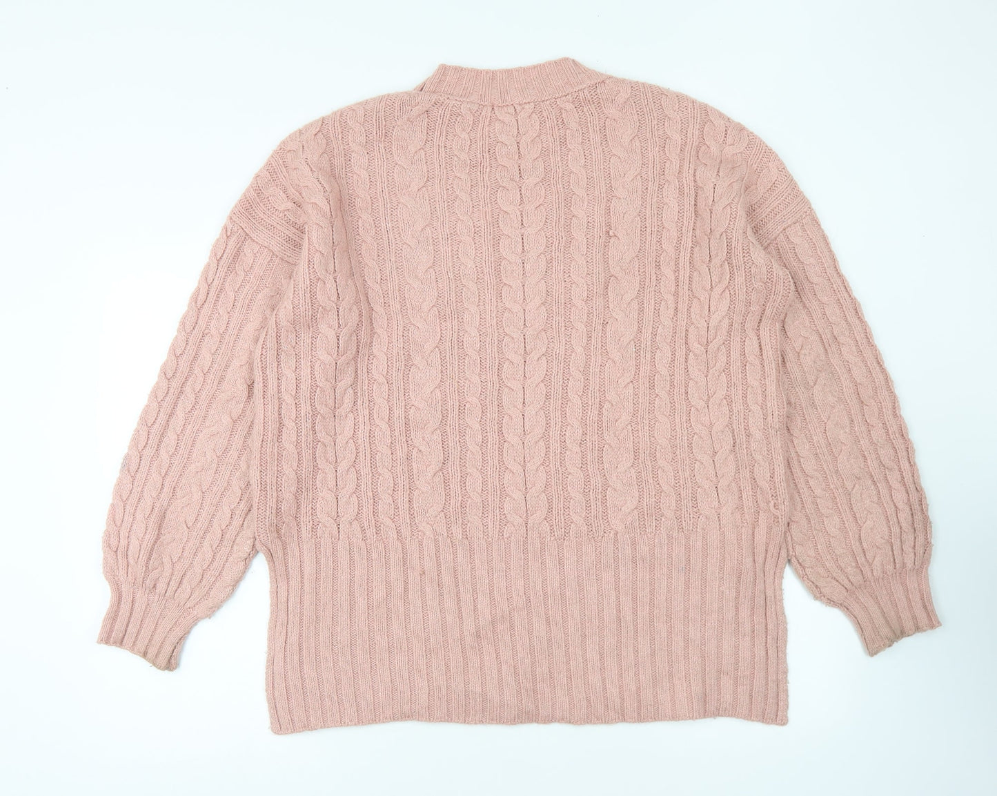 Womens UK Size M NEXT Pink Pullover Jumper