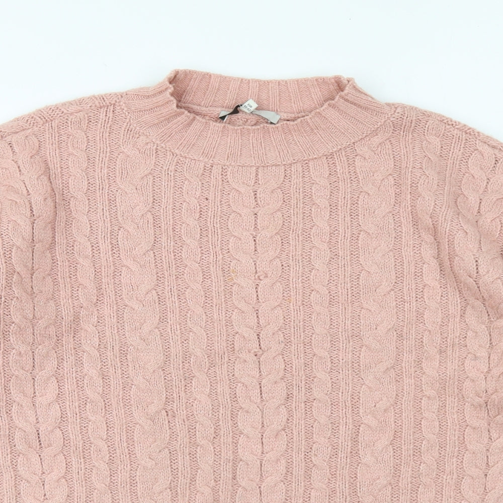 Womens UK Size M NEXT Pink Pullover Jumper