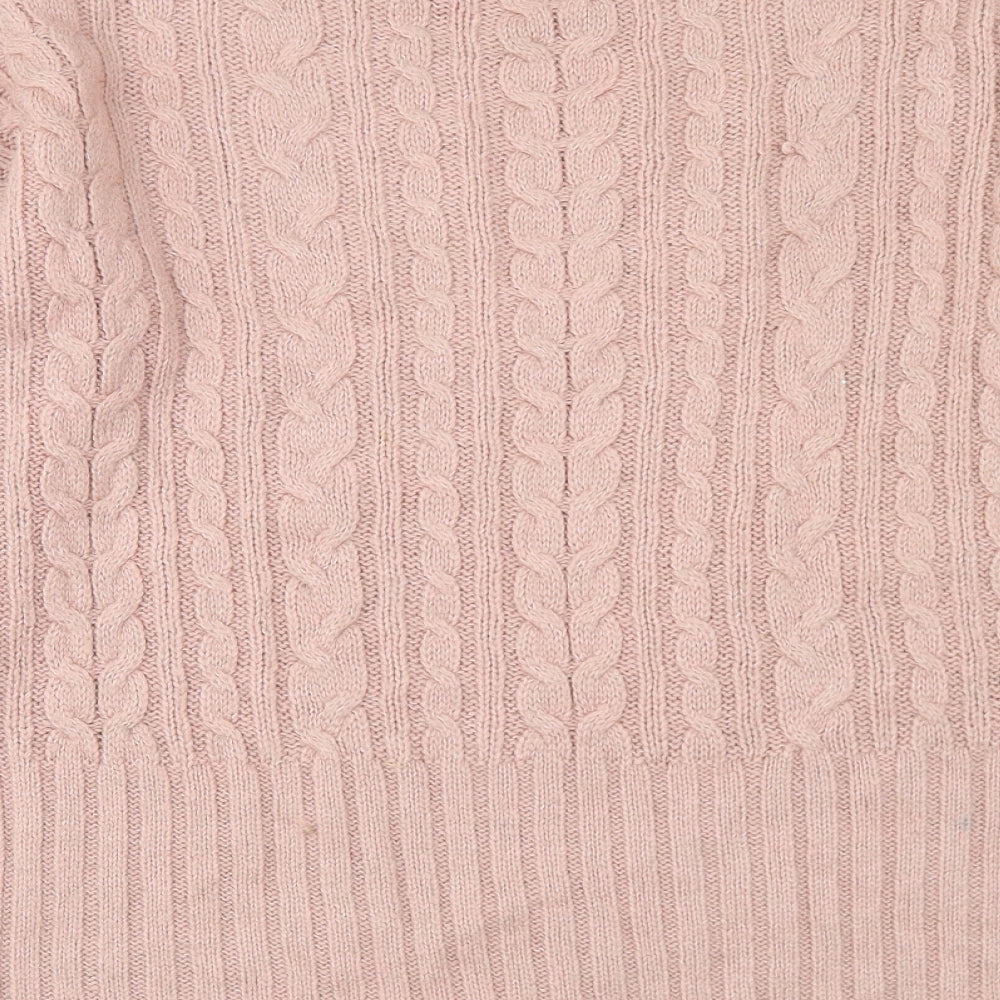 Womens UK Size M NEXT Pink Pullover Jumper