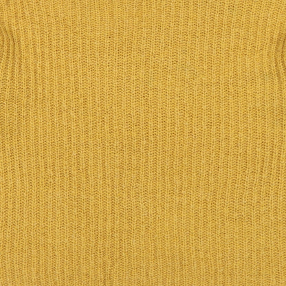 Womens UK Size M New Look Yellow Pullover Jumper