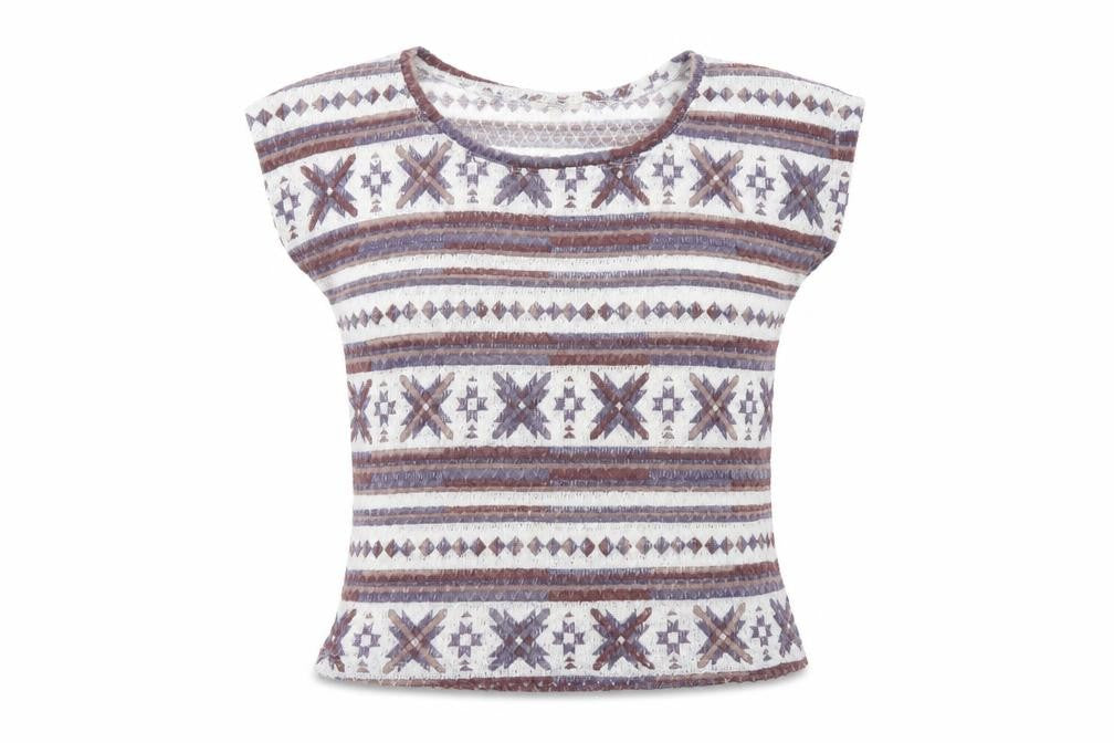Womens UK Size M Zara Multicoloured Basic T-Shirt