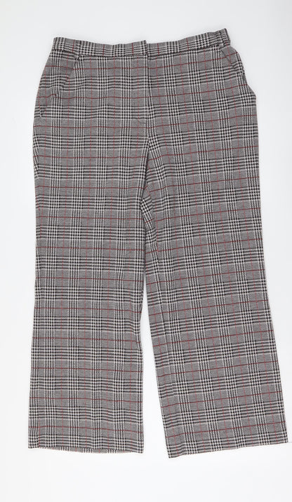 Womens UK Size 18 Damart Regular Fit  Grey Trousers