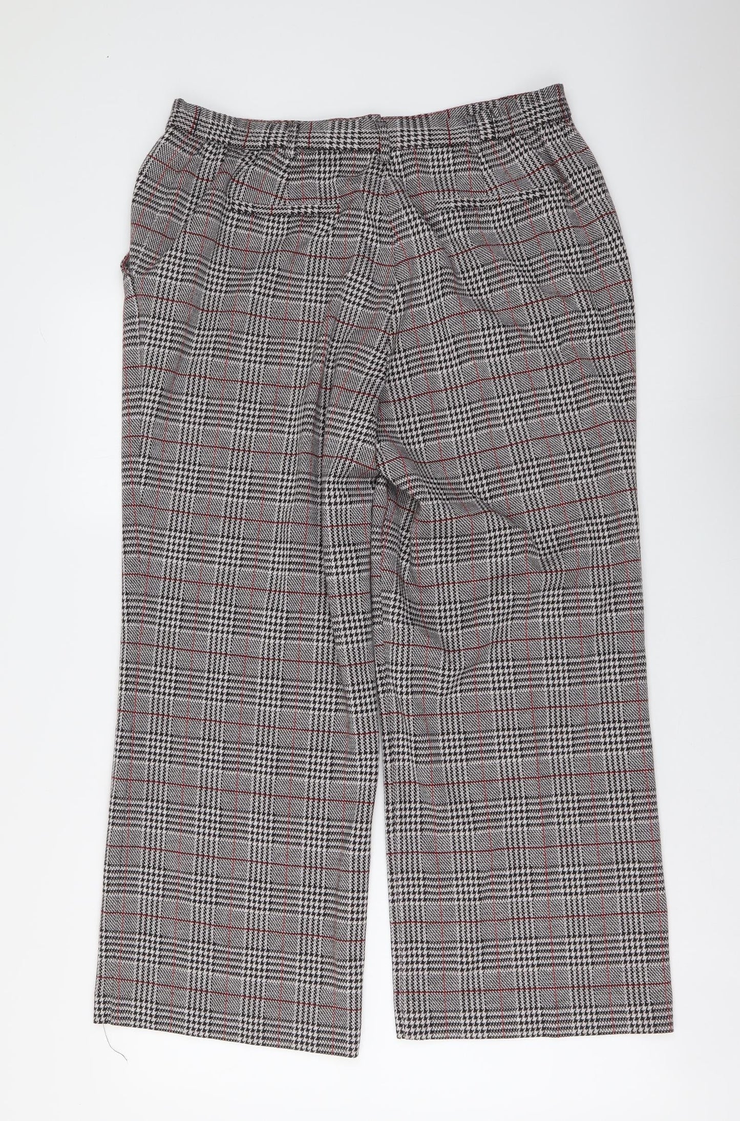 Womens UK Size 18 Damart Regular Fit  Grey Trousers