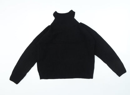 Womens UK Size M PEP&CO Black Pullover Jumper