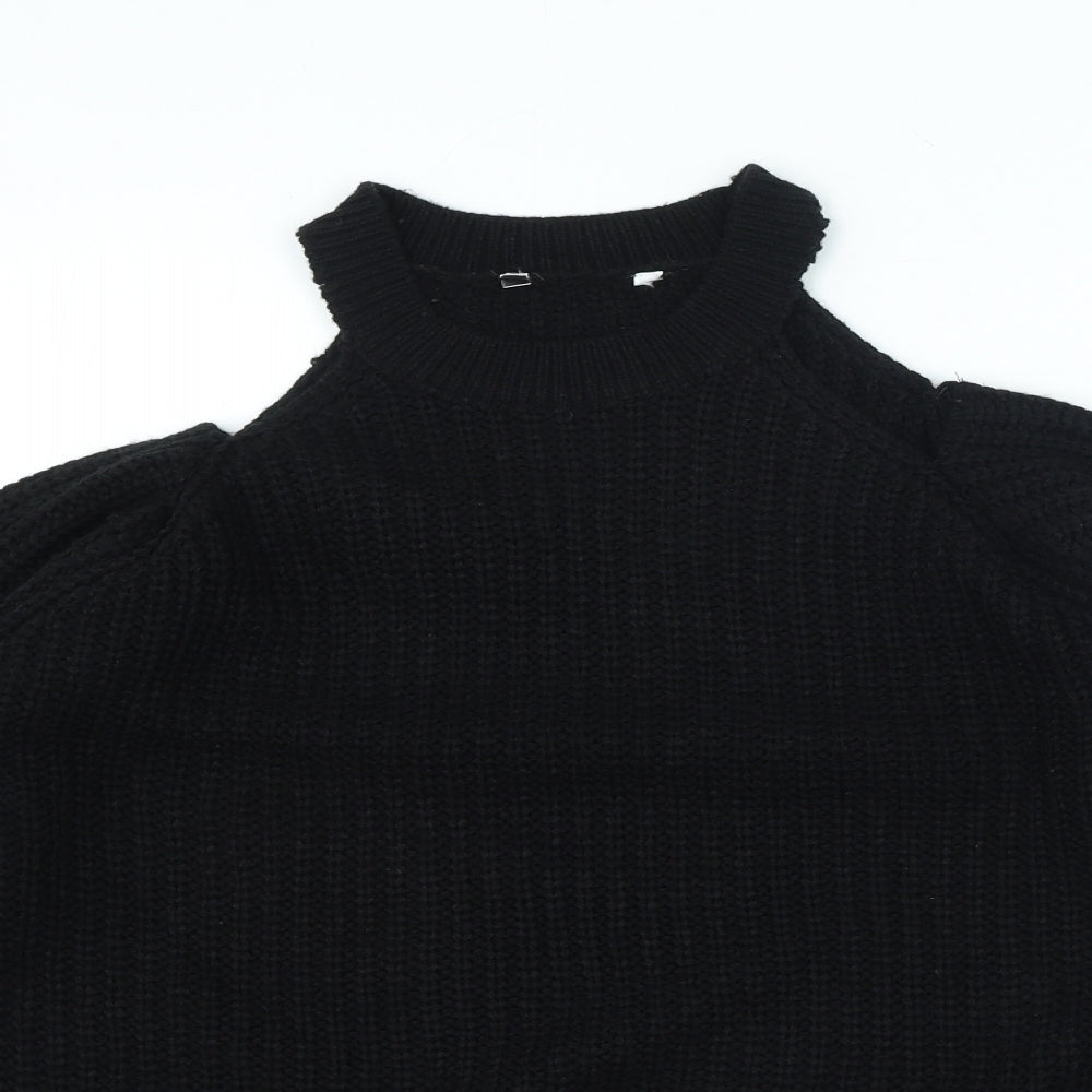 Womens UK Size M PEP&CO Black Pullover Jumper