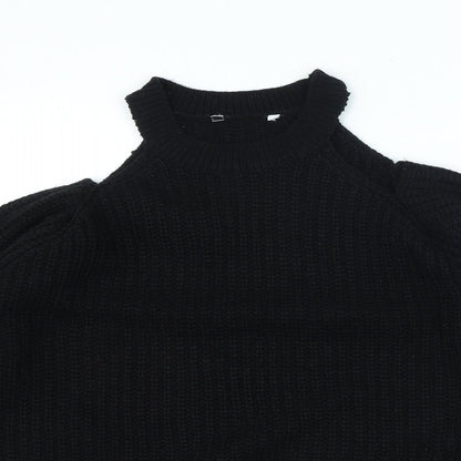Womens UK Size M PEP&CO Black Pullover Jumper