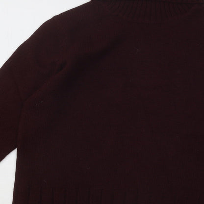 Womens UK Size M Sfera Purple Pullover Jumper