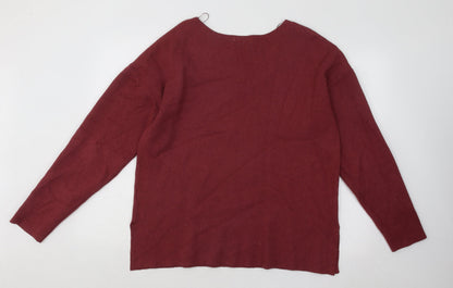 Womens UK Size 16 Paraphrase Pink Pullover Jumper