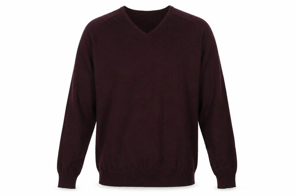 Mens UK Size L New Look Red Pullover Jumper