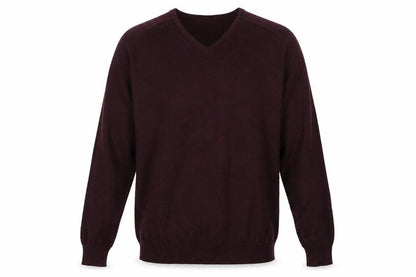 Mens UK Size L New Look Red Pullover Jumper