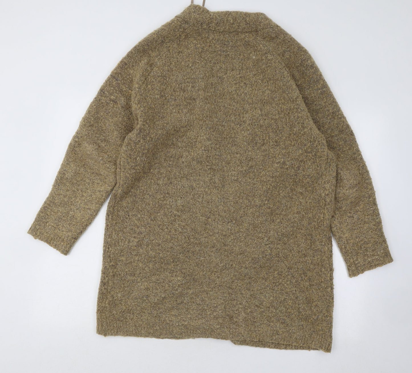 Womens UK Size S New Look Yellow Cardigan Jumper