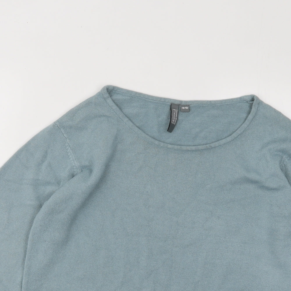 Womens UK Size 10 Originals Blue Pullover Jumper