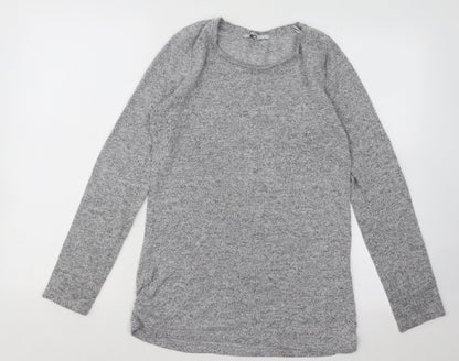 Womens UK Size 10 NEXT Grey Pullover Jumper