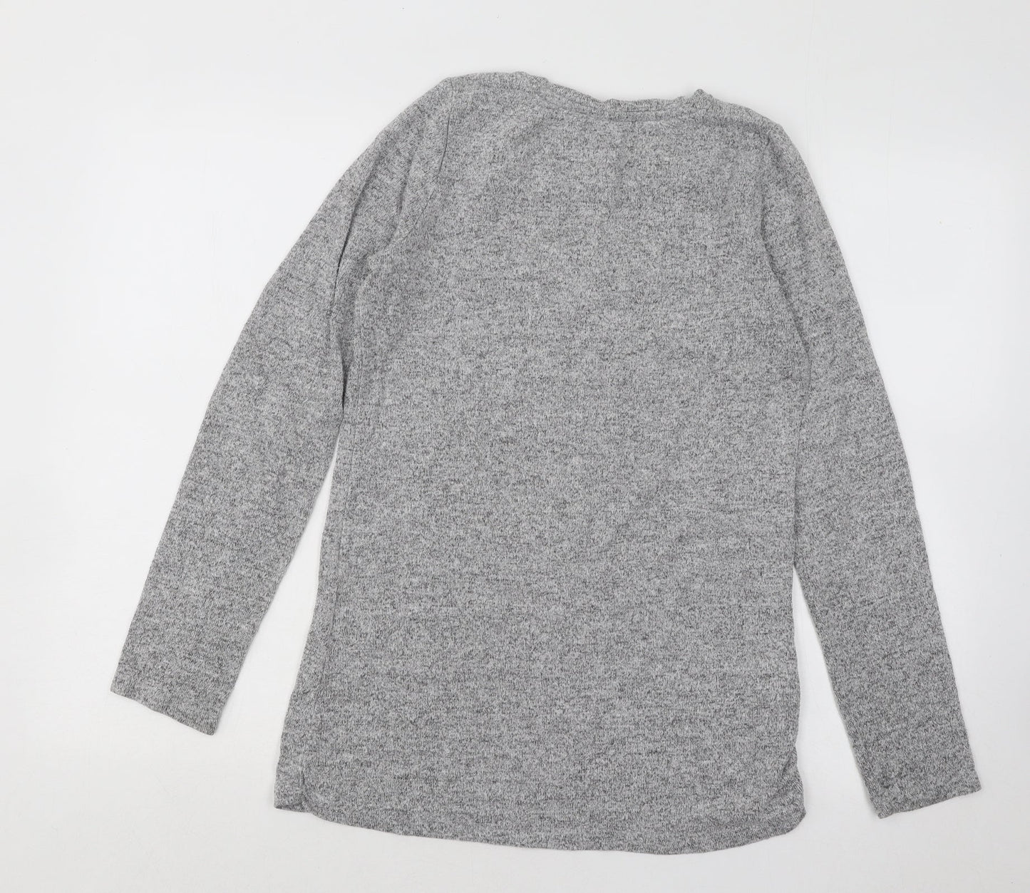 Womens UK Size 10 NEXT Grey Pullover Jumper