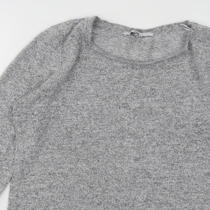 Womens UK Size 10 NEXT Grey Pullover Jumper