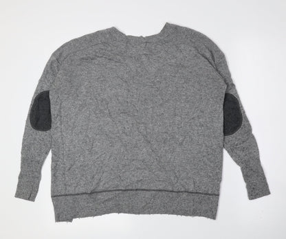 Womens UK Size 8 River Island Grey Pullover Jumper