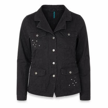 Mossimo Womens Grey Jacket Size S Snap