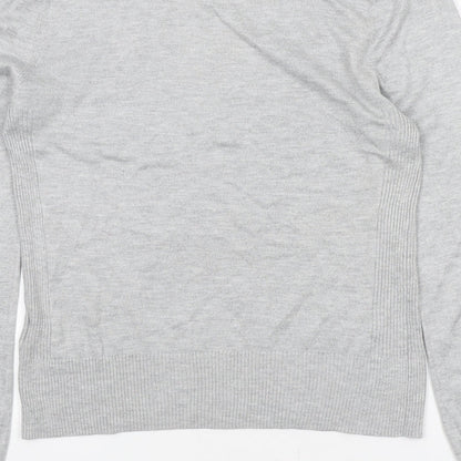 Womens UK Size 10 NEXT Grey Pullover Jumper