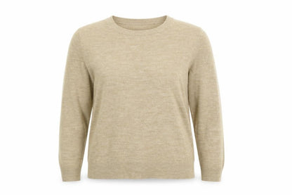 Womens UK Size 14 Marks and Spencer Beige Pullover Jumper