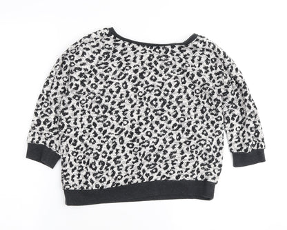 Womens UK Size 6 New Look White Pullover Jumper