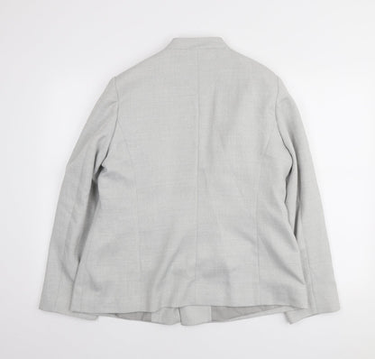 Womens UK Size 16 Wardrobe Regular Grey Blazer