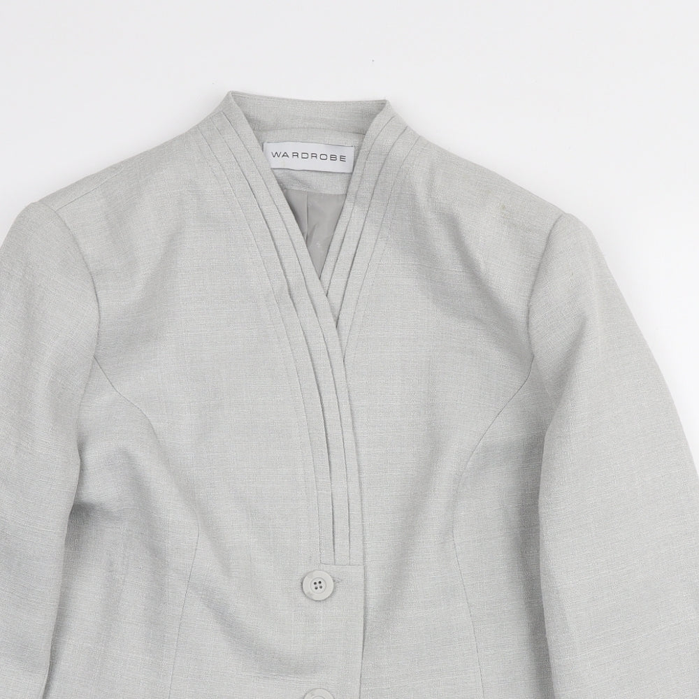 Womens UK Size 16 Wardrobe Regular Grey Blazer