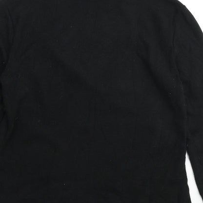 Womens UK Size M Zara Black Pullover Jumper